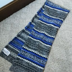 NWT fair isle wool blend scarf by Gap
